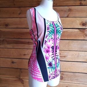 🚨🚨 Apt. 9 Tropical print blouse Size X-Large